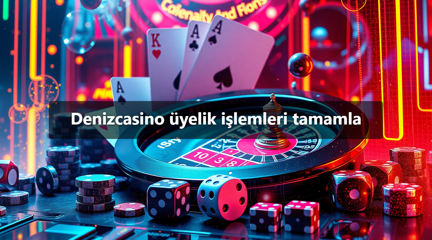 Denizcasino üyelik işlemleri tamamla